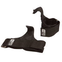 GoFit  Heavy Duty Nylon Lifting Hooks with Wrist Support