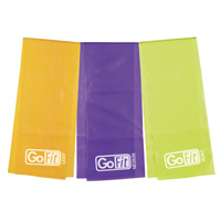 GoFit Latex Free Flat Power Band Set