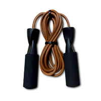 GoFit 275cm Leather Jump Rope