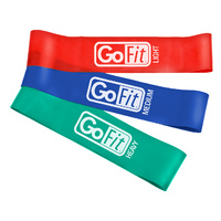 GoFit Power Loop (Set Of 3) Resistance Exercise Bands
